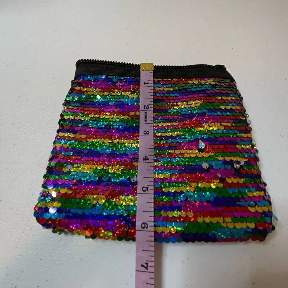 Hempz sequined pride accessory bag